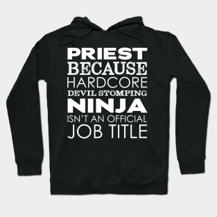 Funny Priest Ninja Hoodie